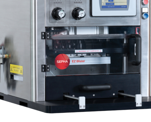 Sepha EZ Blister machine side view